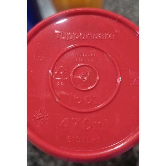 Tupperware Super Hero Tumbler 16oz. Cups Flash Superman Batman Green Lantern - Picture 7 of 7